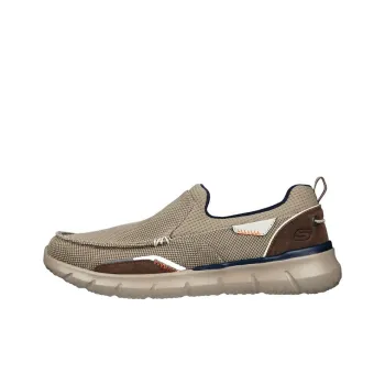 Skechers Del Retto Casual Shoes Men Low-Top Gray/Brown