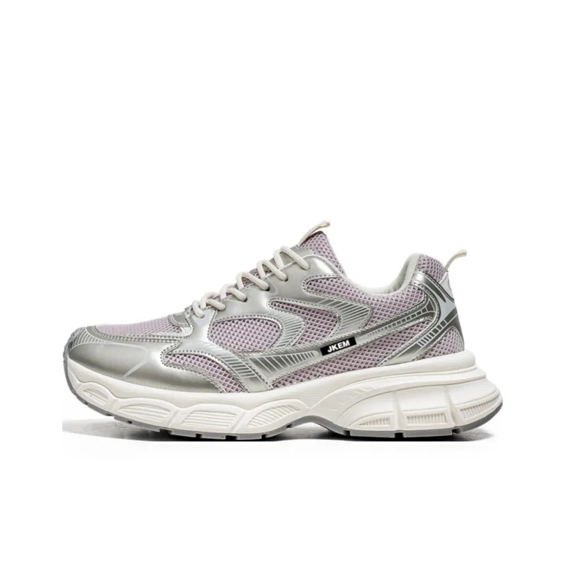 JKEM Anti-Slip Wear-Resistant Low-Top Chunky Sneakers Men's-6