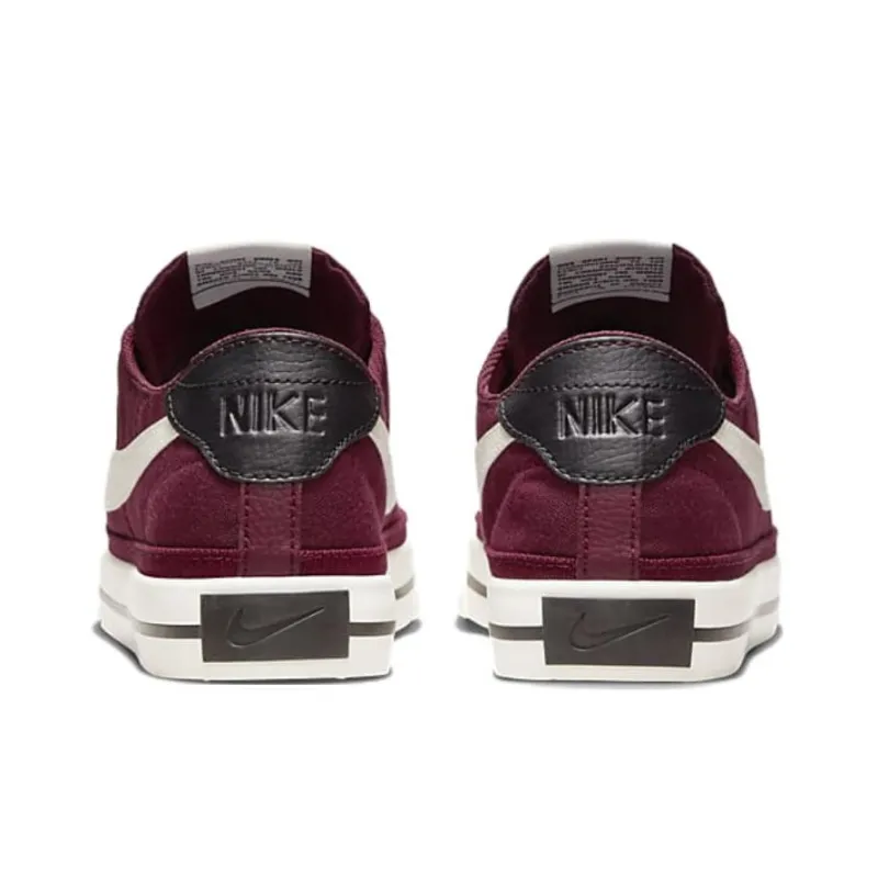 Nike Court Legacy Canvas 'Claret'-4
