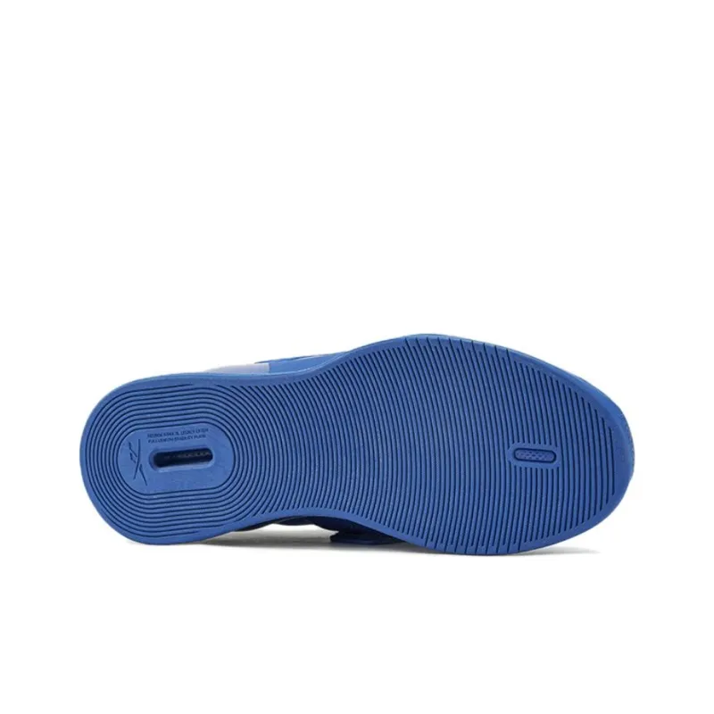 Reebok Legacy Lifter II Anti-Slip Wear-Resistant Low-Top Training Shoes Blue-4