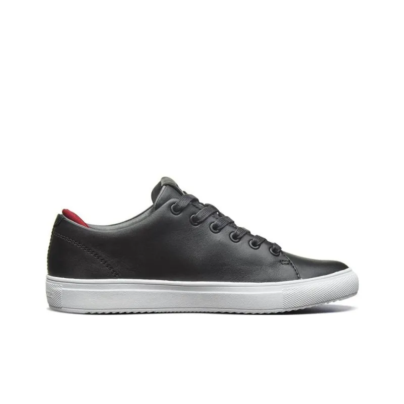 Skechers MARK NASON Razor Non-slip Lightweight Low-Top Skateboard Shoes Women's Black Red-1