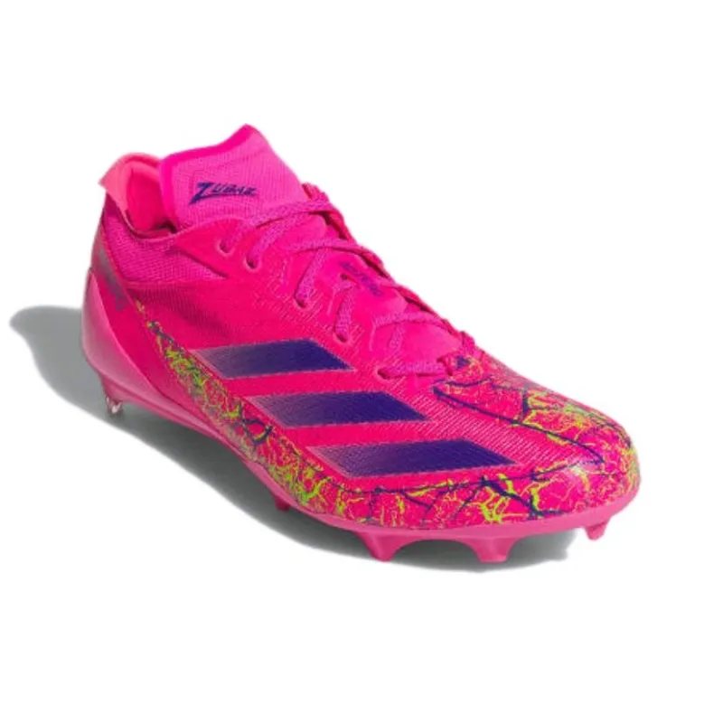 Adidas Adizero Electric Zubaz Team Shock Pink Lucid Blue Team Solar Green-2