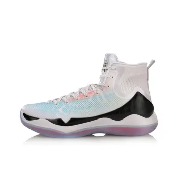 LiNing YuShuai 11 Anti Slip Wear Resistant High Top Basketball Shoes Men's Honey Peach