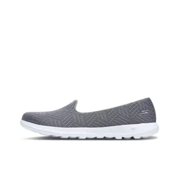 Skechers GO WALK Lite Slip-Resistant Breathable Low-Top Sports Casual Shoes Women's Gray