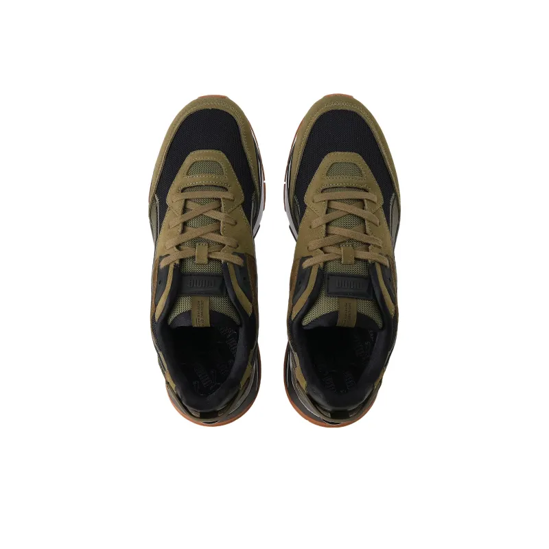 PUMA Mirage Sport Earth Tones Anti Slip Wear Resistant Low Top Sports Casual Shoes Unisex Black Green-2