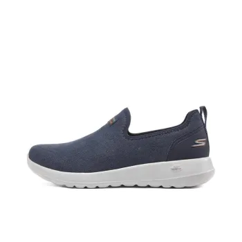 Skechers GO WALK Ma Cushioned Anti Slip And Wear Resistant Lightweight Low Top Casual Shoes Men's Navy