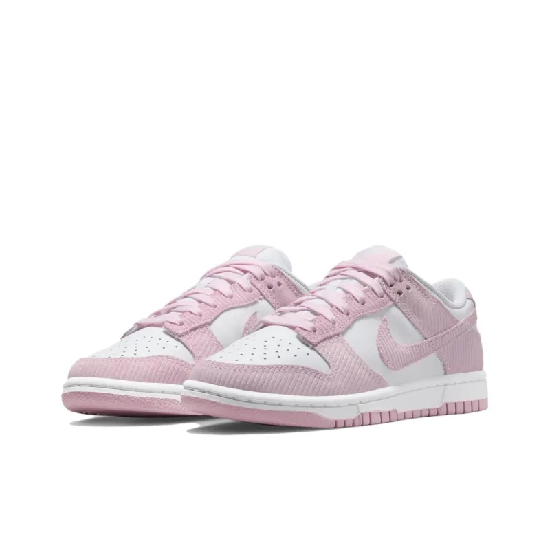 Nike Dunk Low Pink Corduroy Women's-2