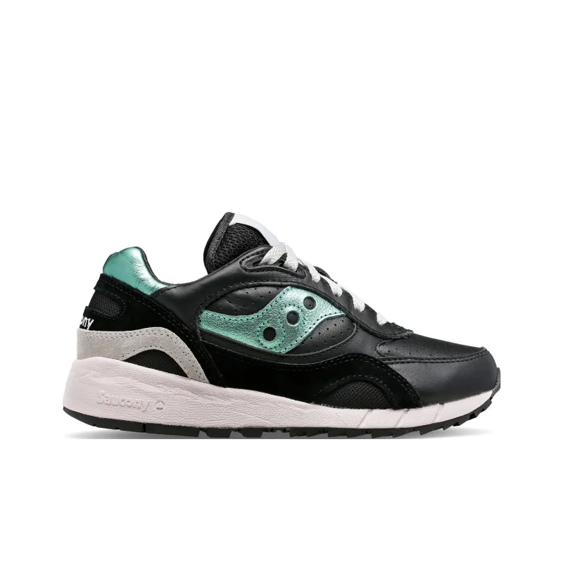 Saucony Shadow 6000 Black Metallic Aquamarine Women's-1