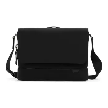 TUMI Nylon Messenger Bag, Shoulder Bag, Crossbody Bag Men's Black