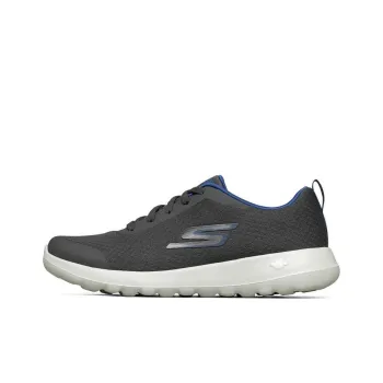 Skechers GO WALK Ma Cushioned Slip Resistant Abrasion Resistant Low Top Casual Shoes Men's Charcoal Gray