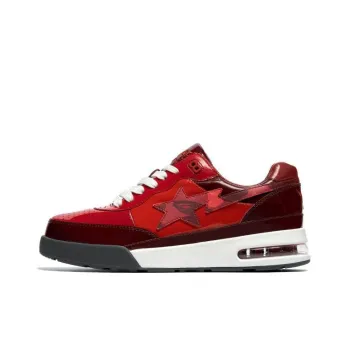 BAPE A BATHING APE Bape Road Sta Patent Leather Red 2022