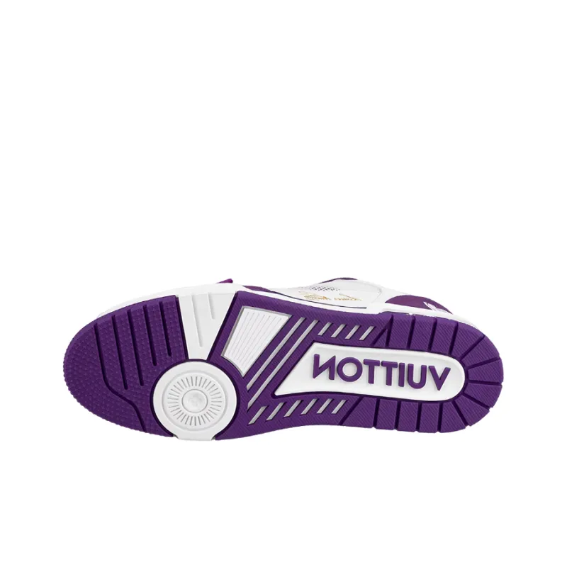 LOUIS VUITTON Lv Trainer 'White Violet'-4