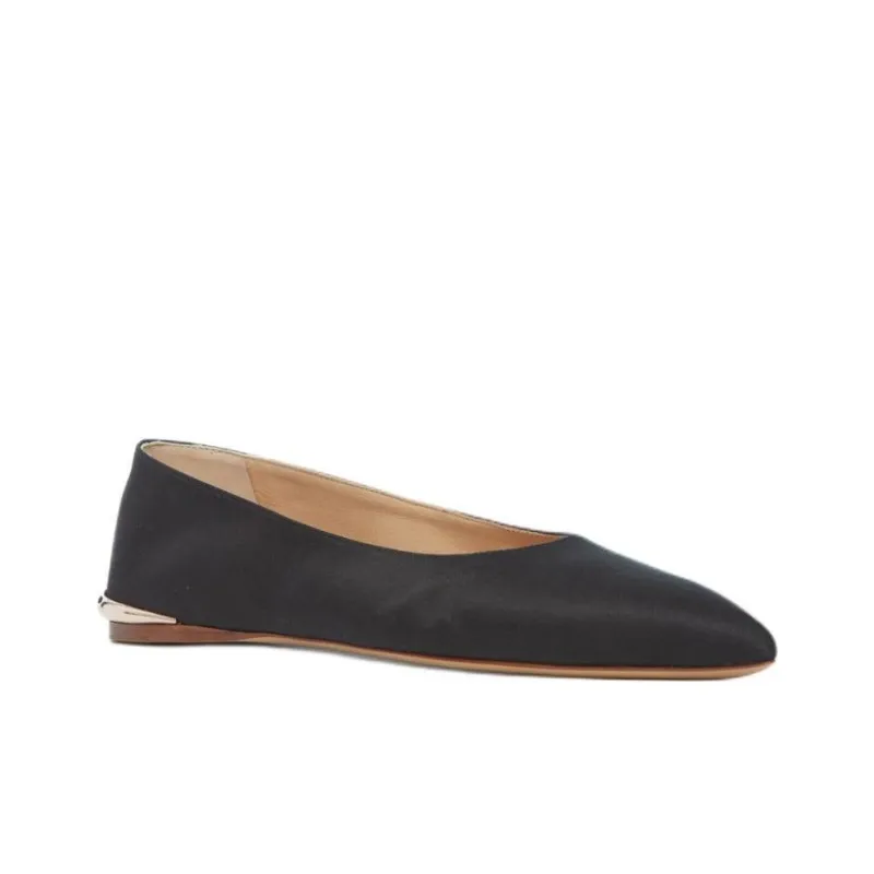 GABRIELA HEARST Fleur Casual Single Shoes Women's Black-2