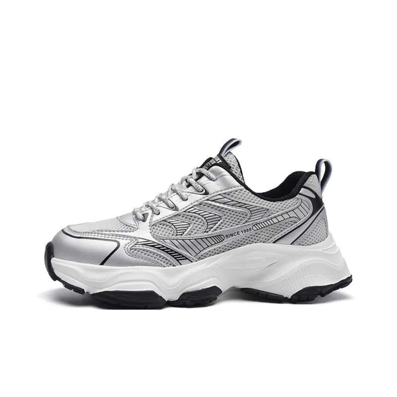 AOKANG Height Increasing Wear-Resistant Breathable Slip-Resistant Low-Top Chunky Sneakers Men's-12