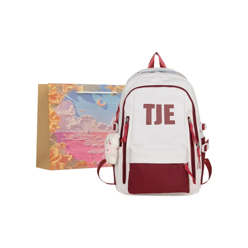 BRINCH Nylon Backpack Regular Unisex Multicolor-6