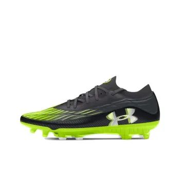 Under Armour MAGNETICO ELITE 4 FG Rubber Long Studs Anti-Slip Wear-Resistant Soccer Shoes Men's Black