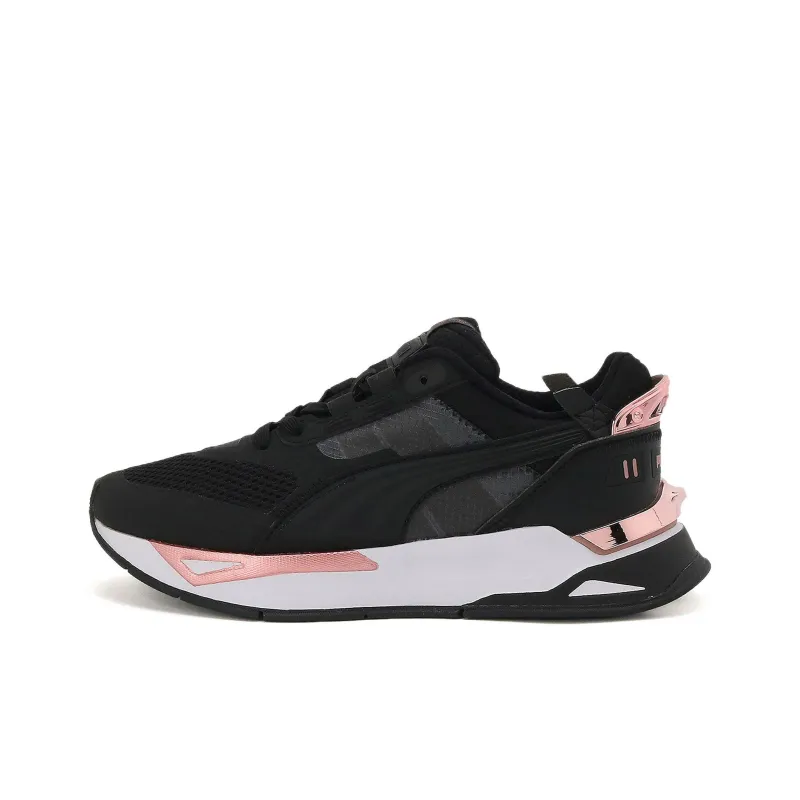 PUMA Mirage Sport Tech EP Anti-Slip Wear-Resistant Low-Top Sports Casual Shoes Women's Black Pink-0