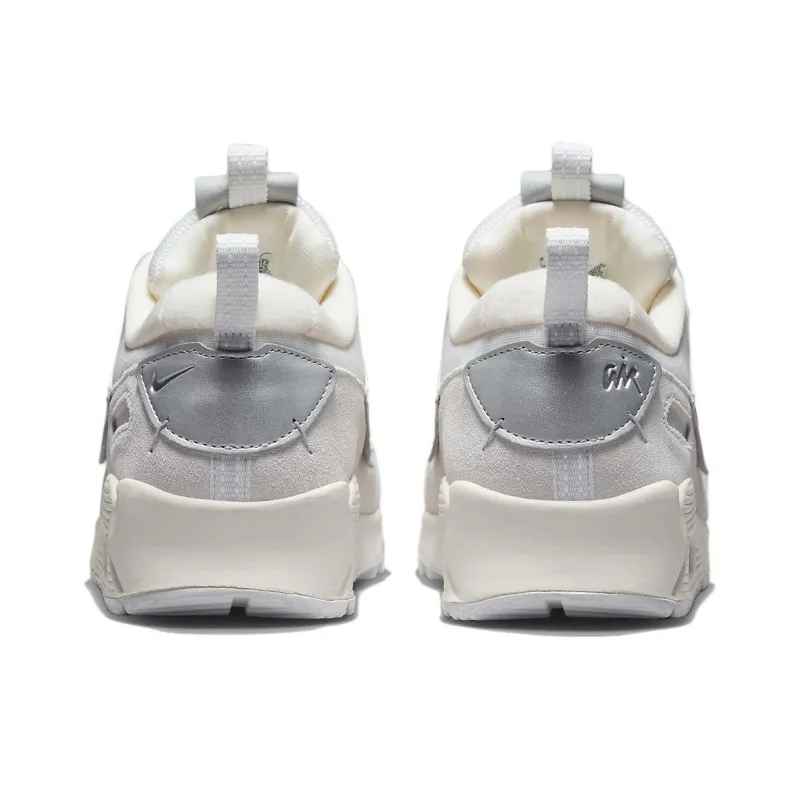 Nike Air Max 90 Futura 'White Metallic Silver' Women's-4