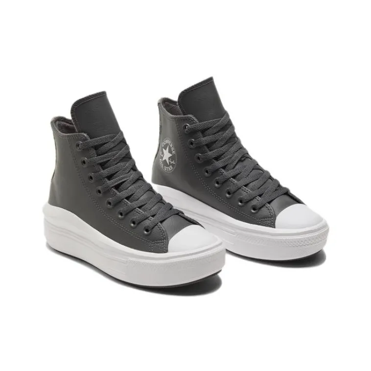 Converse Women's Chuck Taylor All Star Move High 'Iron Grey' Women's-2