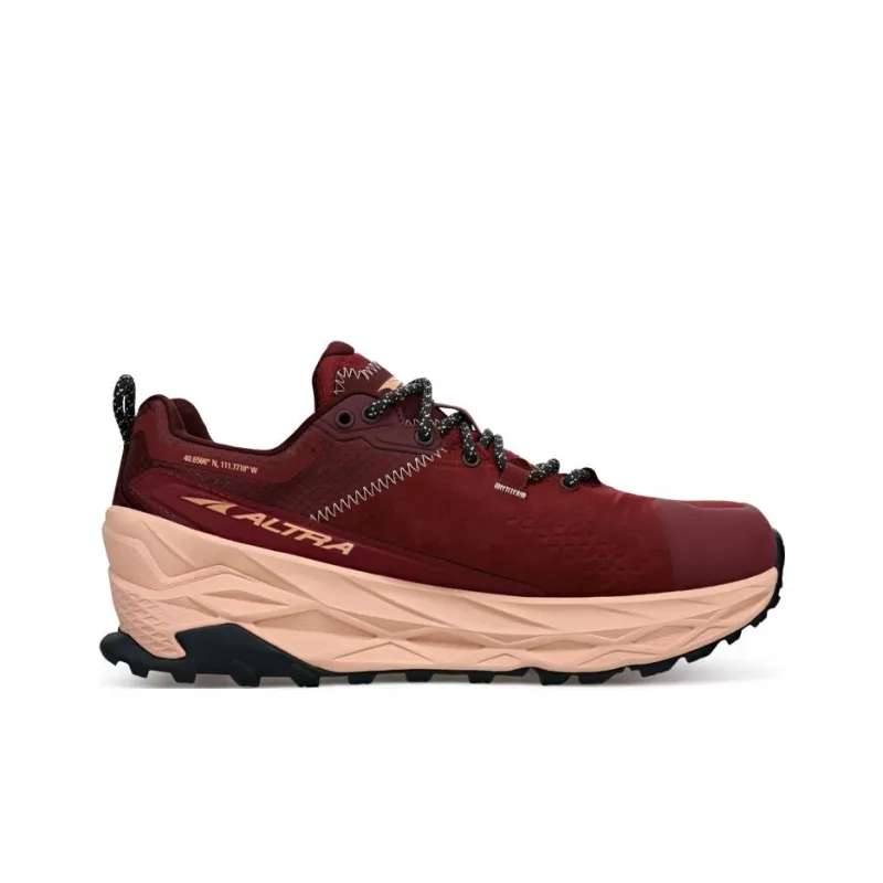 Altra Olympus 5 'Maroon' Women's-1