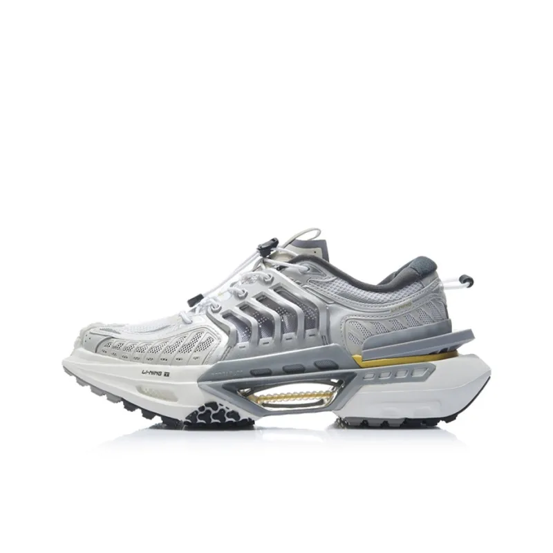 LiNing Xuankong Casual Shoes Women's Low Top Gray/White-0