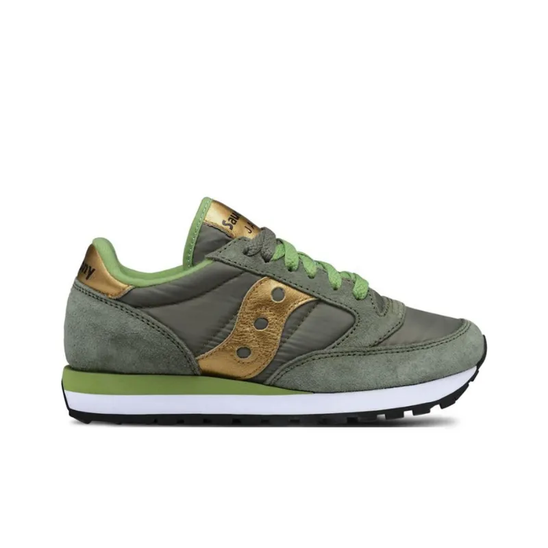 Saucony Jazz Original Running Shoes Women's Low-Top Gray Green-1