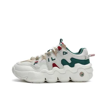 FILA Panini Xmas Shoes 'White Green Red' Women's