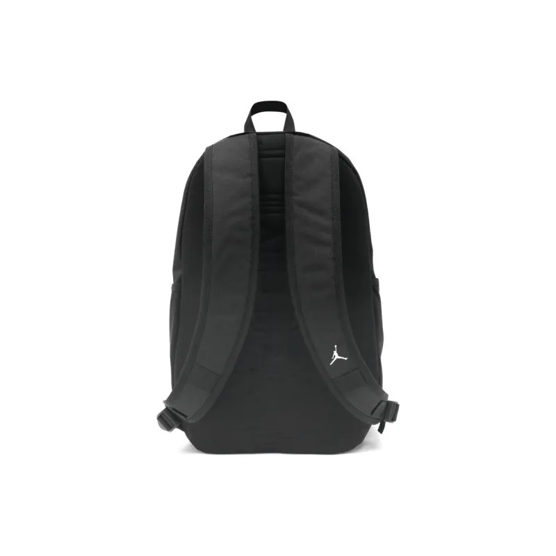 Jordan Polyester Backpack Medium Size Unisex Black & Red-4