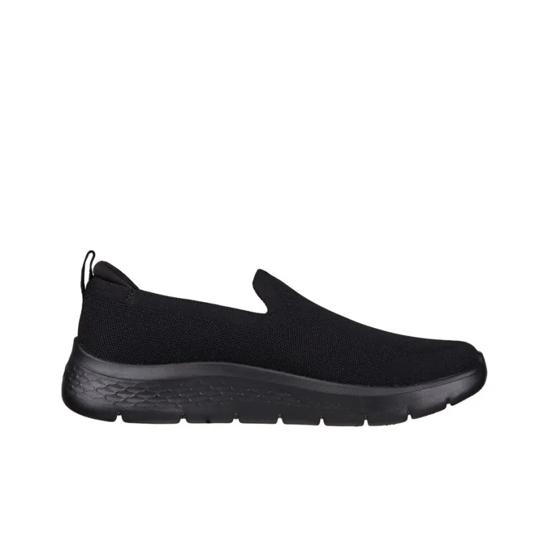 Skechers Go Walk Fle Cushioned Anti Slip Wear Resistant Breathable Lightweight Low Top Casual Shoes Men's Black-1