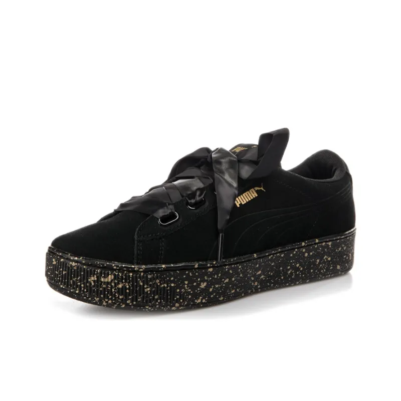 PUMA Vikky Platform Ribbon 'Black Gold' Women's-2