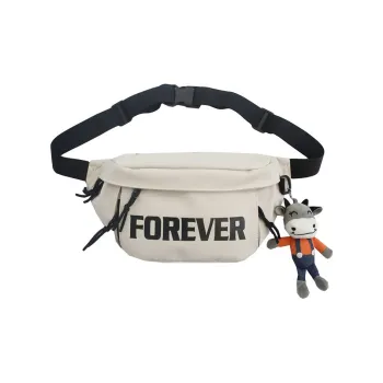 Bywhich Nylon Sling Bag Regular Unisex White/Black