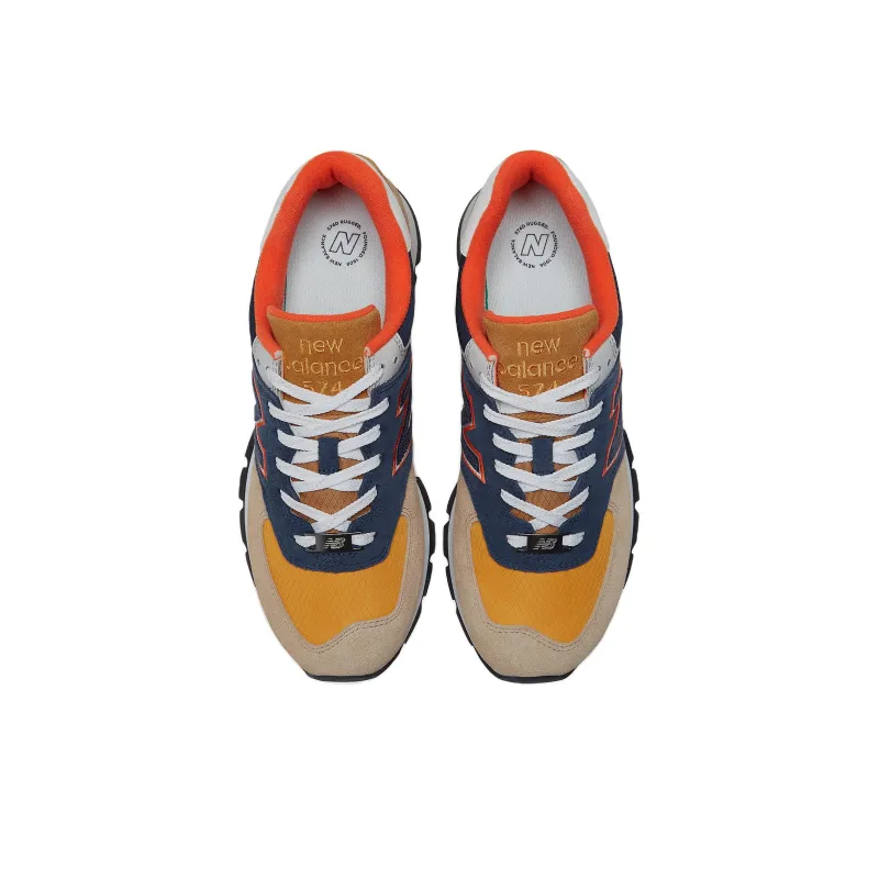 New Balance 574 Rugged Brown Navy-3