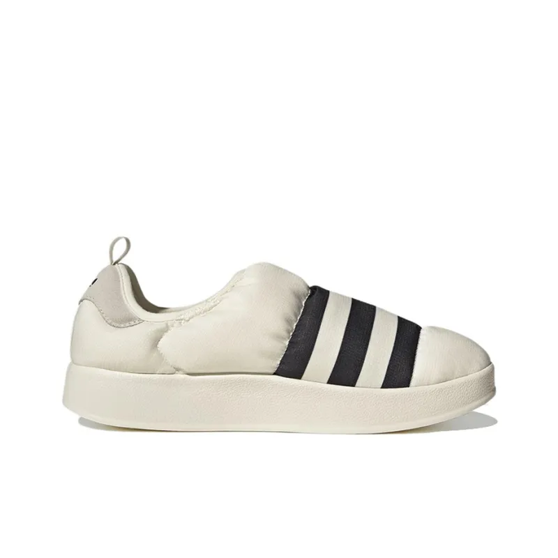 Adidas Puffylette Off White Black-1