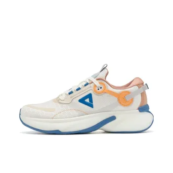 PEAK Flying Arc Cushioning Abrasion Resistant Breathable Low Top Running Shoes Men's Bean Khaki