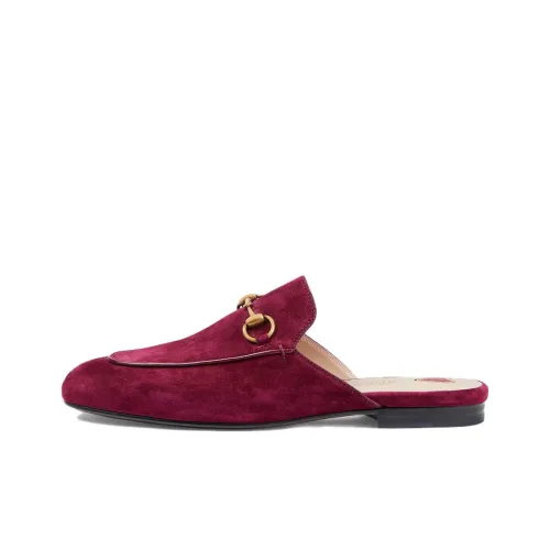 GUCCI Princetown Closed Toe Slippers Women's