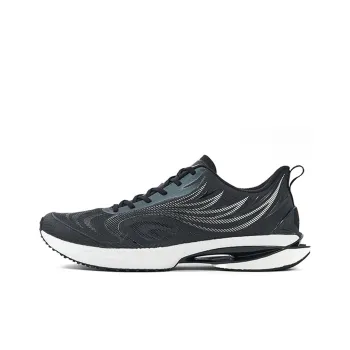 XTEP Fei Ling Slip Resistant, Abrasion Resistant, Breathable Low Top Sprint Running Shoes Women's Black