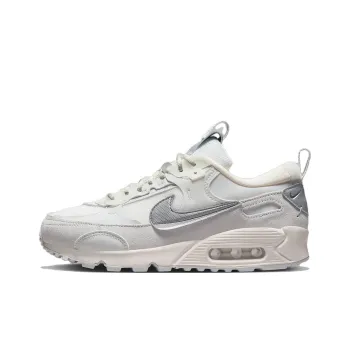 Nike Air Max 90 Futura Summit White Metallic Silver Women's