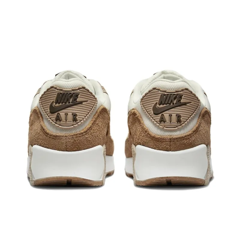 Nike Air Max 90 Se Pale Ivory Snakeskin Swoosh Women's-4