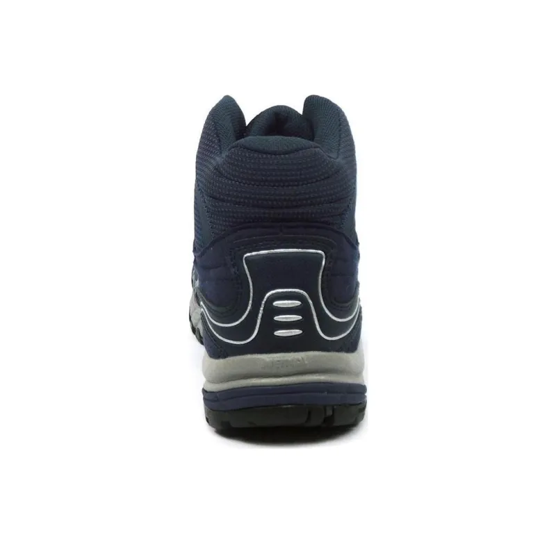 MEINDL Quebec Mid GTX Anti-Slip Wear-Resistant Mid-Top Outdoor Shoes Men's Ocean Blue Lime Gray-2