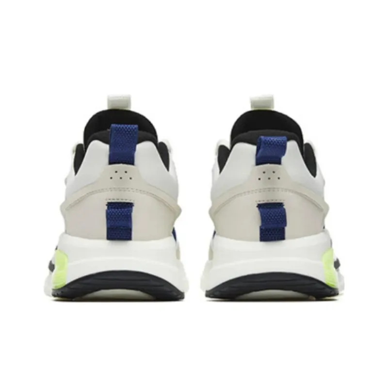 Anta Rubik's Cube Cushioning Anti-Slip And Wear-Resistant Low-Top Sports Casual Shoes Men's Blue White Gray-3