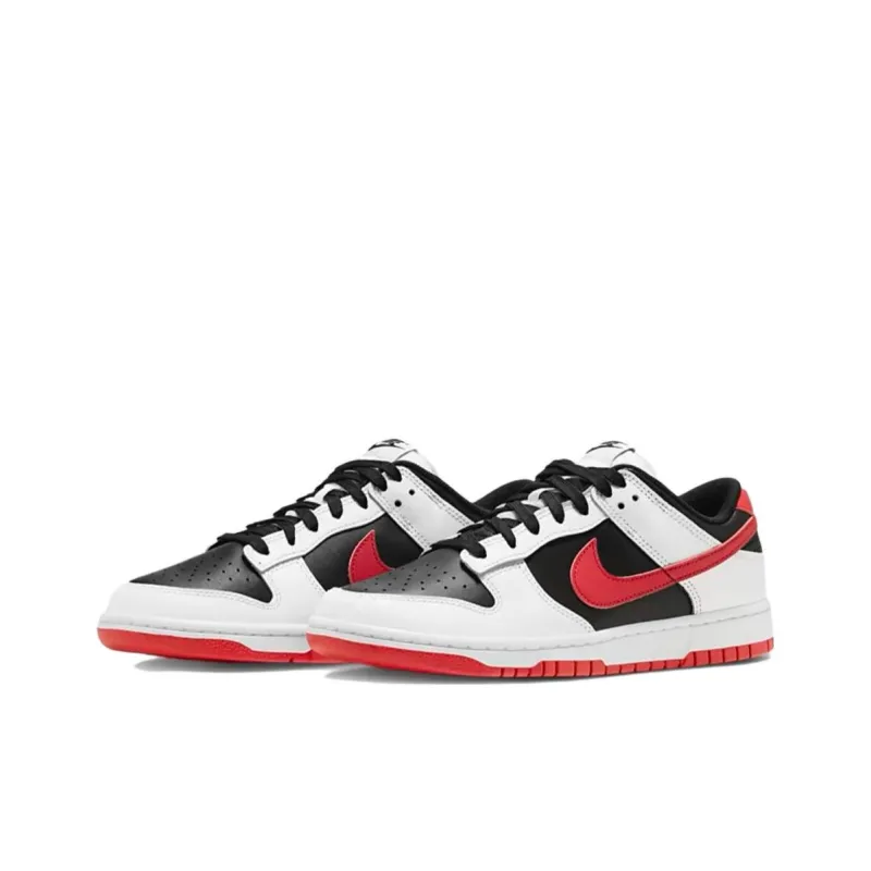 Nike Dunk Low Retro White Black University Red-2