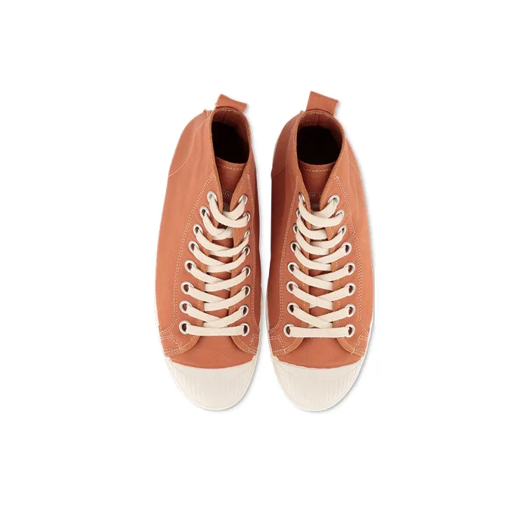 BENSIMON B79 Casual Shoes Women's High-Top Orange Red-3