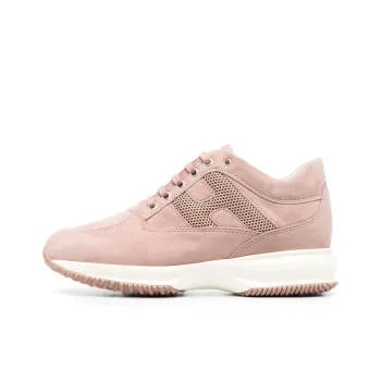 HOGAN Interactive Low Top Sports Casual Shoes Women's Pink