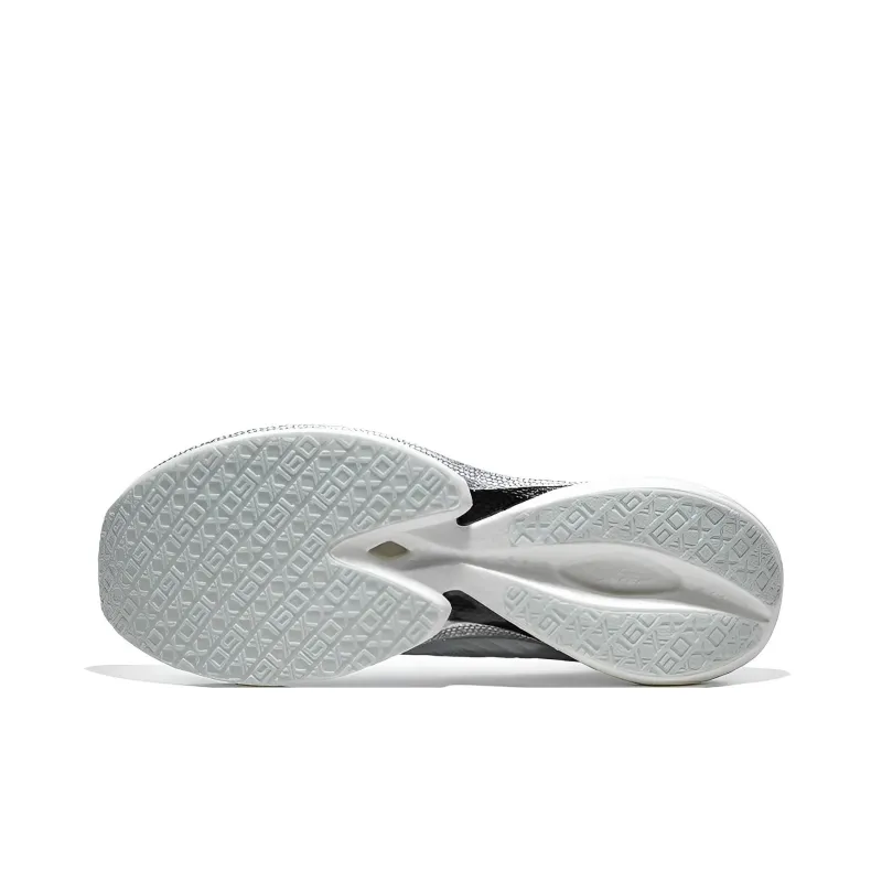 XTEP 160X 3.0 Shock Absorbers Slip Resistant Breathable Low Top Running Shoes Men's Silver Gray-5