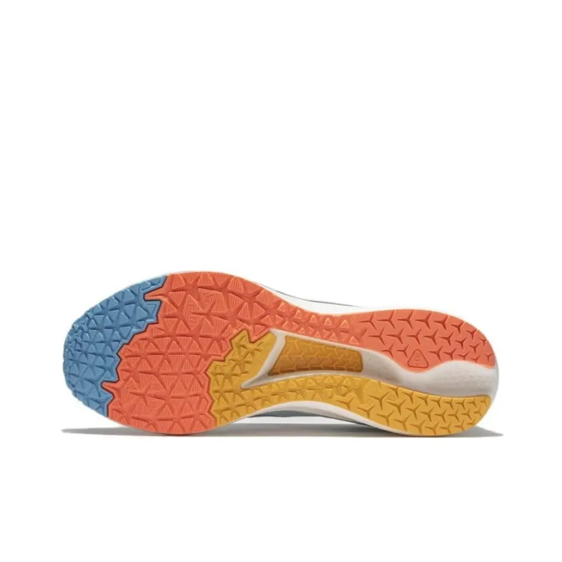 LiNing Red Hare 5 Durable Breathable Low Top Running Shoes Women's White Blue-4