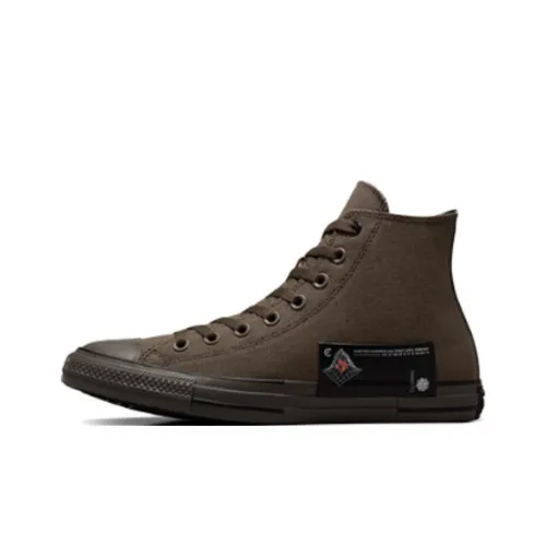 Converse Chuck Taylor All Star Canvas Shoes Unisex High-Top Black, Brown, Red