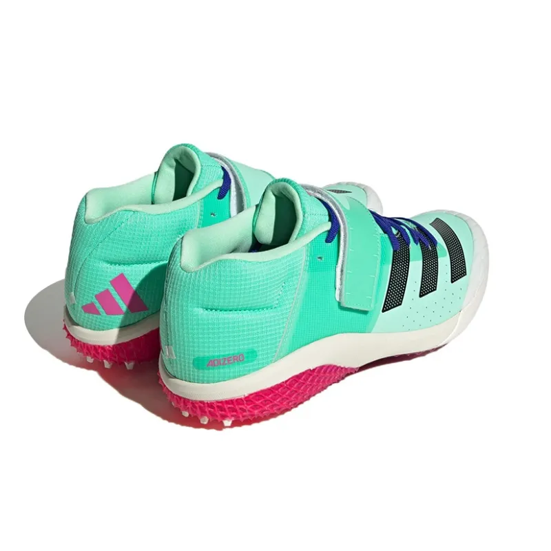 Adidas Adizero Javelin Anti Slip And Wear Resistant Lightweight Low Top Running Shoes Unisex Green Black-3