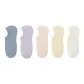 5 Pack (Combo 2-Light Blue+Light Purple+Light Pink+Light Yellow+Milk White)