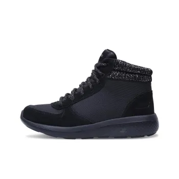 Skechers ON THE GO City 2 Cushioning Anti-Slip And Wear-Resistant Mid-Top Sports Casual Shoes Women's Black Gray