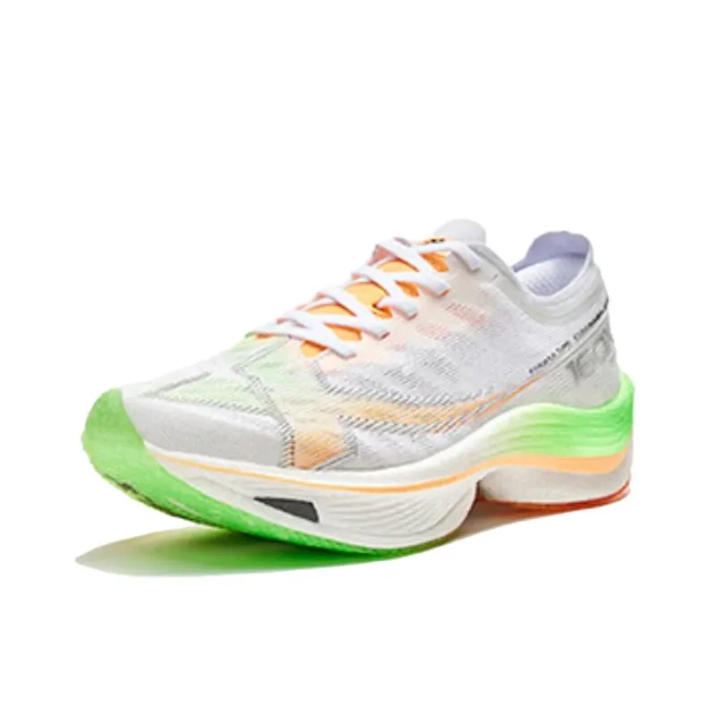 XTEP Racing 160X 5.0 Slip-Resistant Low-Top Running Shoes Men's New White Overseas Version-1